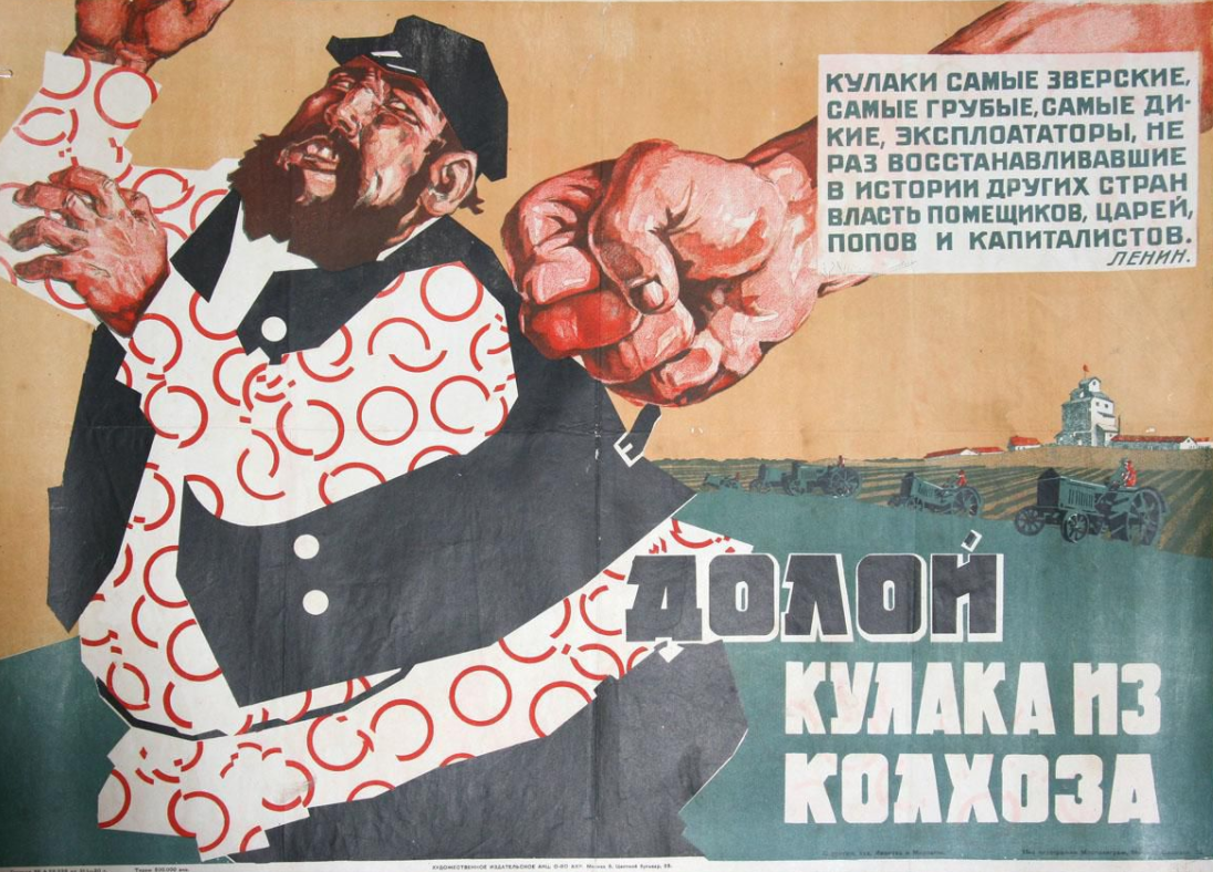 stalin propaganda collectivisation