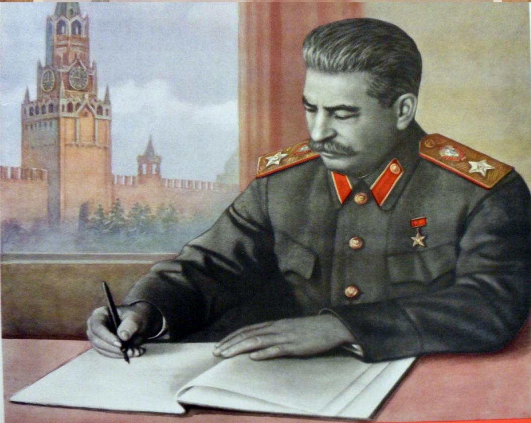 Stalin kirjutab
